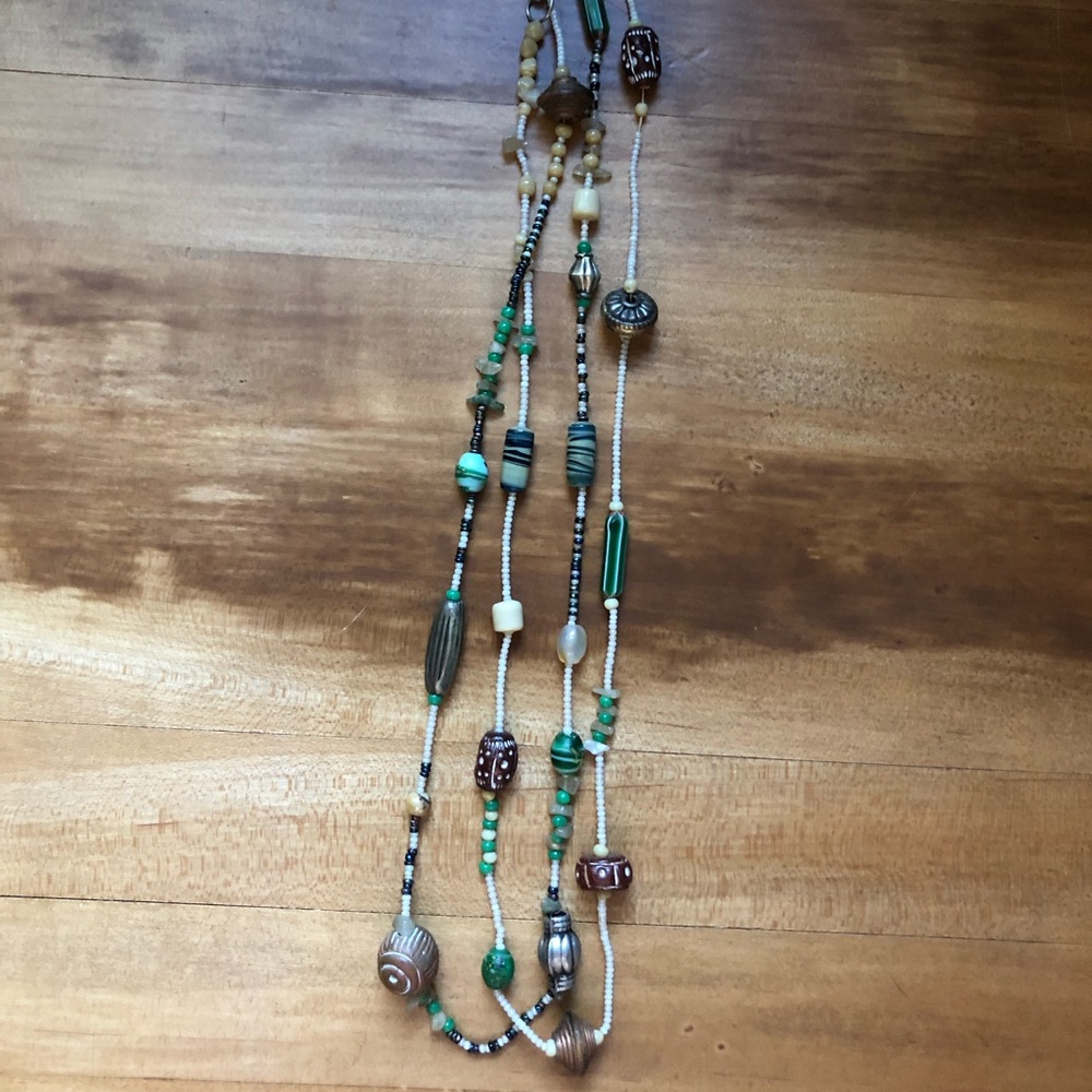Long Beaded Necklace